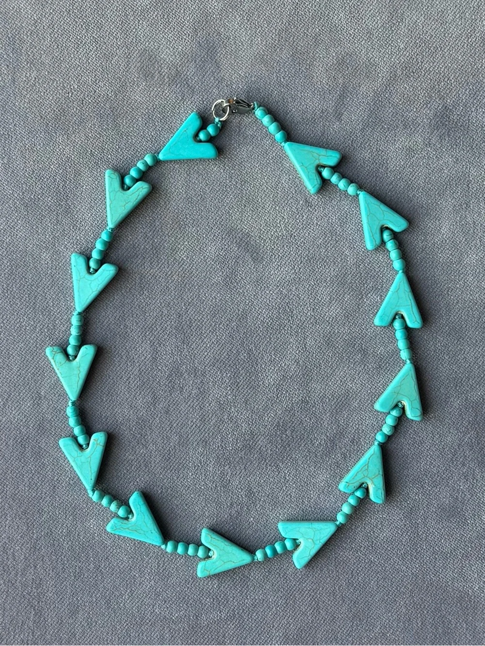 NWOT Tuckernuck Texas Arrow Turquoise Necklace